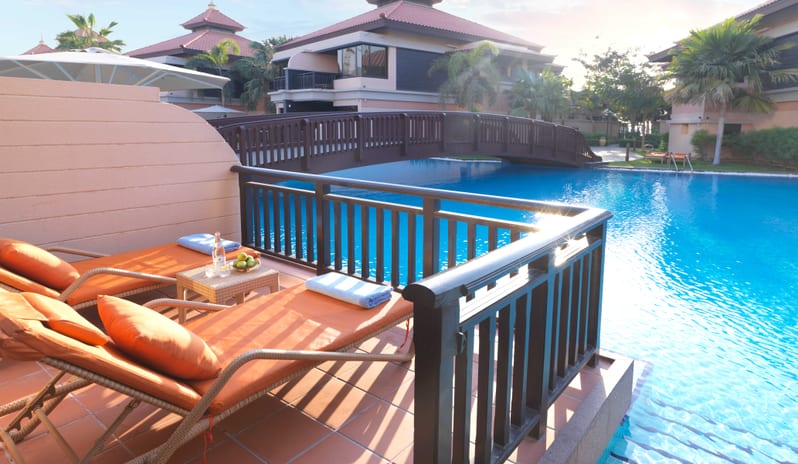 Anantara The Palm Dubai Resort-Deluxe Lagoon Access Room Terrace_7849